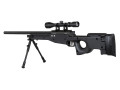 Specna Arms SA-S11 med sikte og bipod Svart airsoft rifle