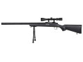Specna Arms SA-S12 VSR Sort med sikte og bipod airsoft rifle