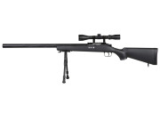 Specna Arms SA-S12 VSR Svart med kikarsikte och bipod