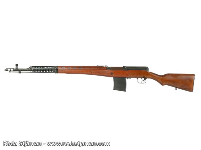 S&T SVT40 AEG ekte tre airsoftgevær airsoft rifle