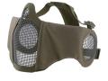 Stalker Mesh Mask Ear Protection Green eye and face protection