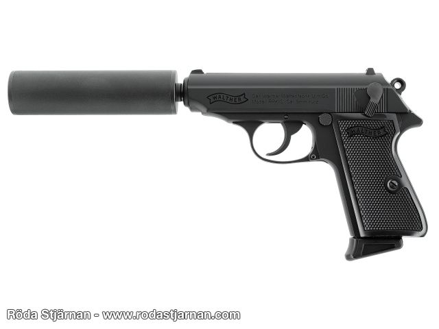 Umarex Walther PPK/S Kit GBB airsoftpistol airsoft pistoler