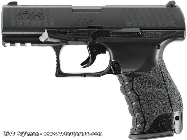 Walther PPQ Metallhylse Soft Air Gun Fjær airsoft pistoler