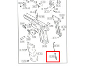 WE F226 Fjäder Handtagsspärr