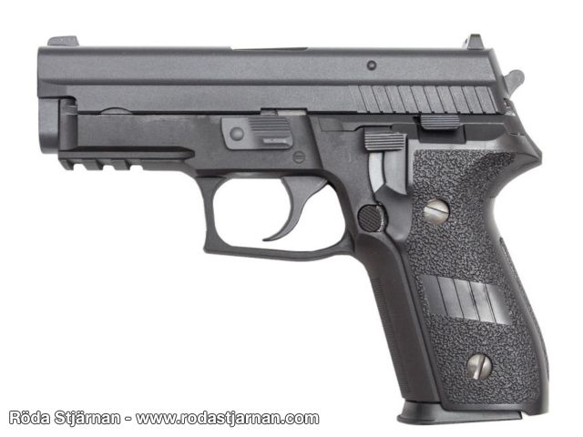 WE F229 Rail GBB Airsoftpistol airsoftpistoler