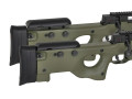 WELL MB-01 OD med kikkert airsoft rifle