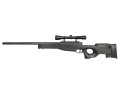 WELL MB-01 Sort med kikkert airsoft rifle