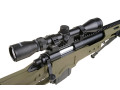 WELL MB4411D OD med bipod og kikkert airsoft rifle