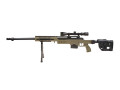 WELL MB4411D OD med bipod og kikkert airsoft rifle