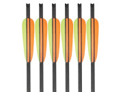 EK Carbonpilar 30" 6-pack för pilbåge