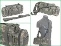 3-dagers kampryggsekk Lommer MOLLE 36L Svart sekker