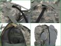 3-dagers kampryggsekk Lommer MOLLE 36L Svart sekker