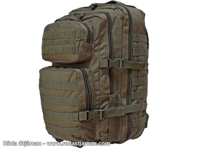 Assault Pack MOLLE 36 liter Grön