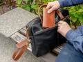 BeaverCraft Ultimate Briefcase Laptop Bag Black