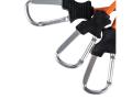 Elastiske spennremmer med karabinkroker 91 cm 2-pack oransje tilbehør