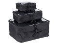 Organizer Set 3 stk pakkeposer svarte tilbehør