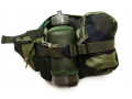 101INC Fanny pack with bottle Woodland