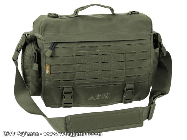 Direct Action Messenger Bag Olive Green