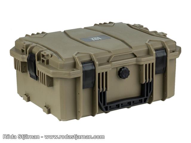 101INC Skyddsväska grön stor – Vattentät med skumgummi skyddsväska