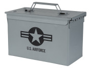 Ammunitionslåda metall Cal .50 US Airforce