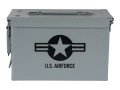 Ammunitionslåda metall Cal .50 US Airforce ammunitionslådor