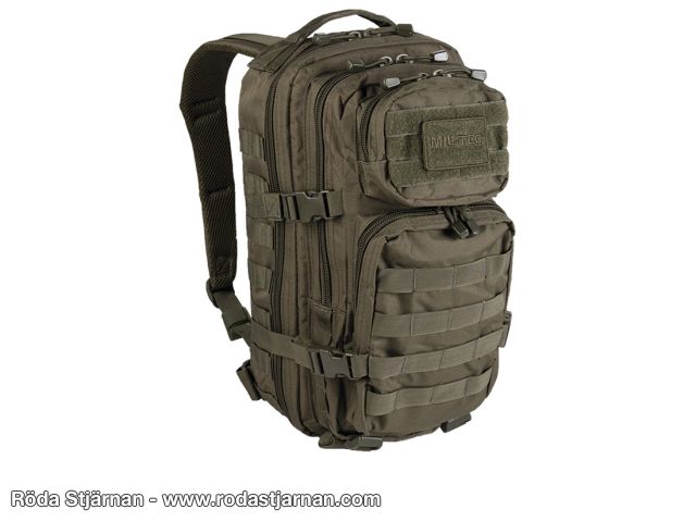 Assault pack MOLLE 25 liter OD