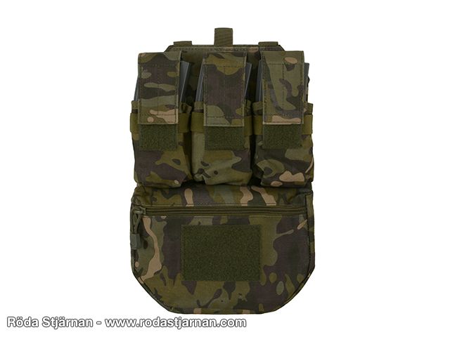 Back Panel Plate Carrier MTC Tropic