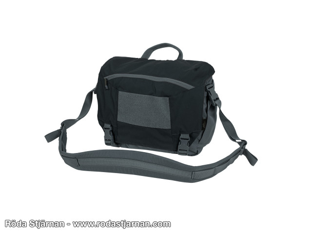 Helikon Tex Urban Courier Bag Medium Black/Shadow Grey axelrem- och midjeväskor