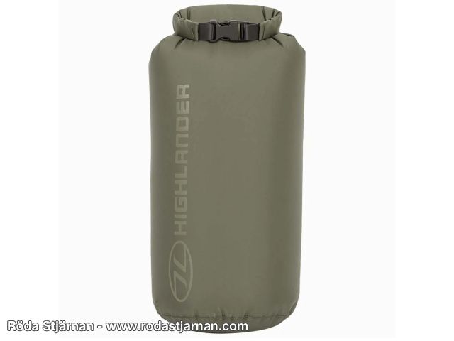 Highlander drybag lättvikt 8L V2 ranger green bags, bär- och sjösäckar