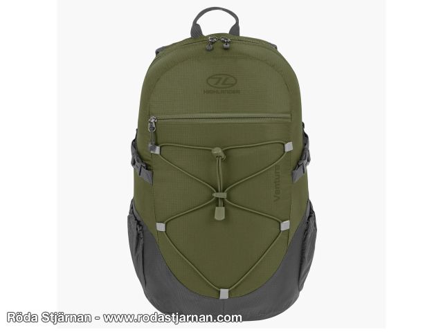 Highlander Venture vandringsryggsäck 20L grön/grå ryggsäckar