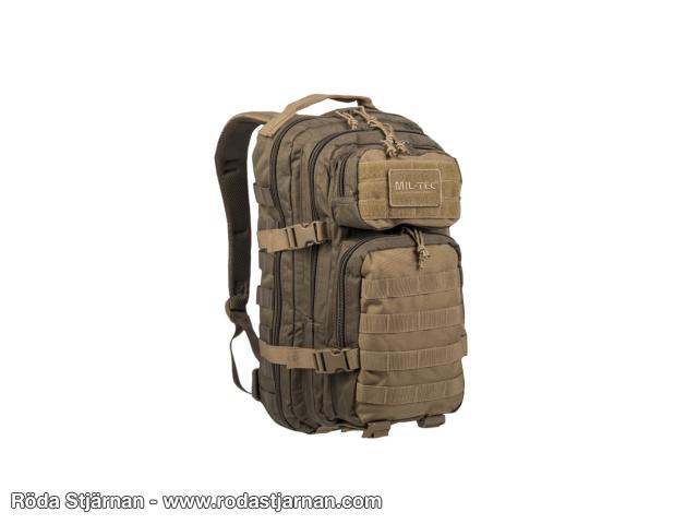 Mil-Tec Assault pack 20L Ranger Green/Coyote ryggsäckar