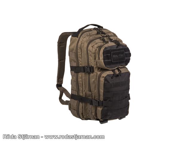 Mil-Tec Assault pack 20L Ranger Green/Svart ryggsäckar