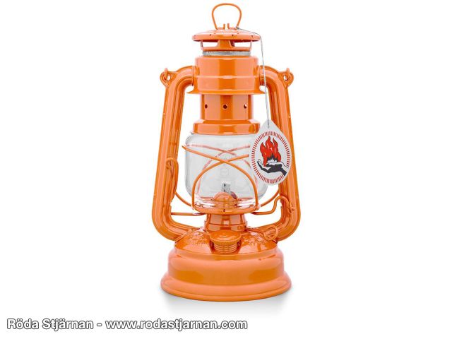 Feuerhand 276 Storm Lantern Pastell Orange parafinlampe