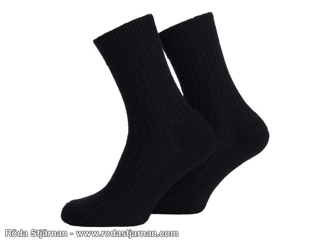 BORU wool socks black socks