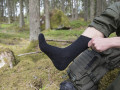 BORU wool socks black socks