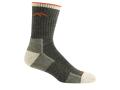 Darn Tough hiker micro crew sock cushion green socks