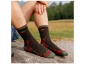 Darn Tough hiker micro crew sock cushion walnut socks