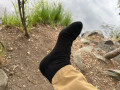 Defense Ankle Socks Field Black Newly manufactured socks