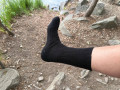 Defense Ankle Socks Field Black Newly manufactured socks