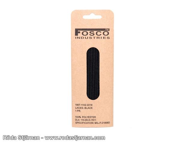 Shoelaces black 180 cm shoe care