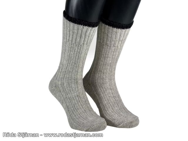 Zokks Heavy-duty wool sock light gray socks