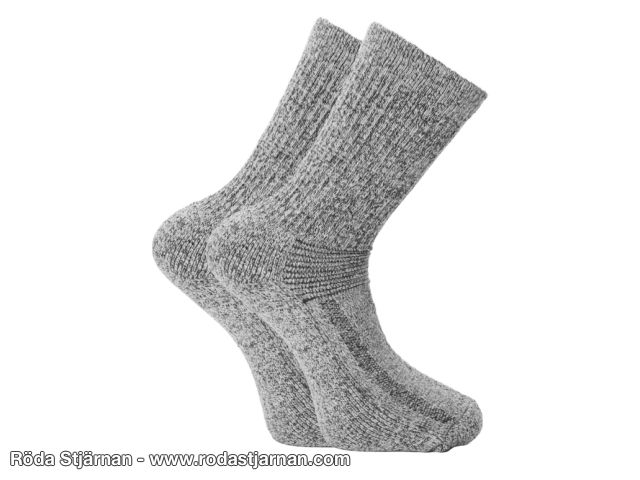Zokks Trekking wool 2-pack gray melange socks