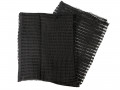 Camouflage net scarf Black 90x90