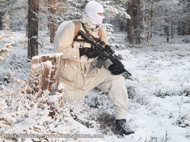 Försvarets snödräkt m62