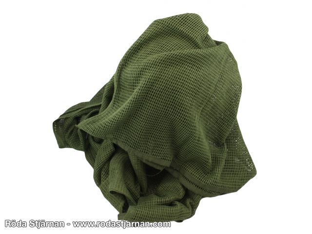 Net scarf OD camouflage
