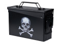 Ammunition box metal Cal .30 skull ammo box