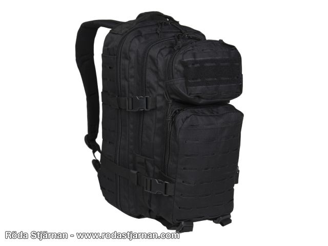 Assault pack MOLLE 20 liter Laser Cut Svart