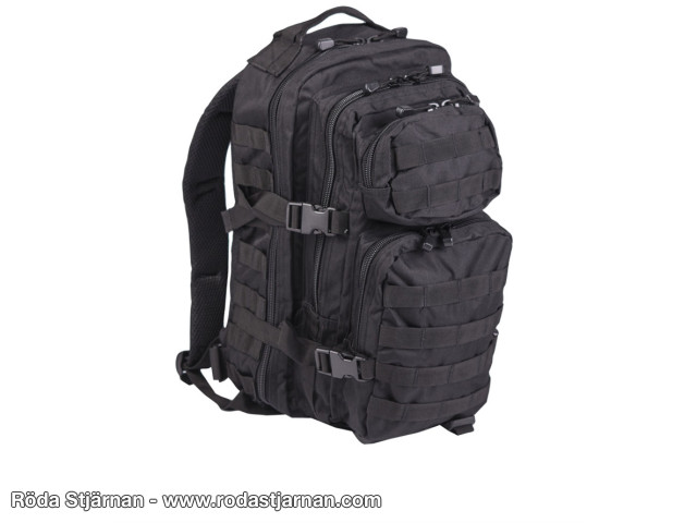 Assault pack MOLLE 25 liter Svart