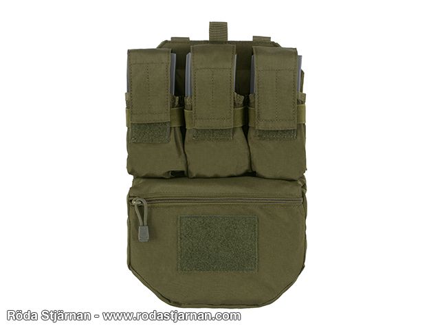 Back Panel Plate Carrier OD backpacks