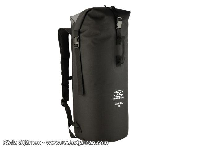 Highlander Affric waterproof backpack 35L black backpacks